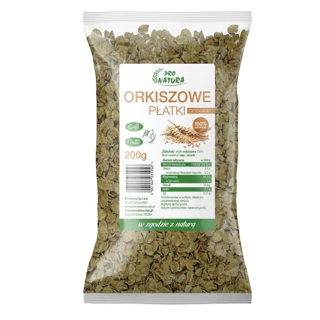 Płatki orkiszowe opiekane
