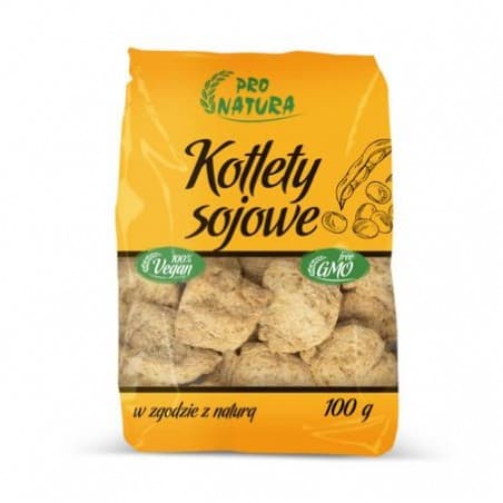 Kotlety sojowe jak schabowe 100g