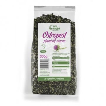 Ostropest Plamisty mielony ziarno 300g