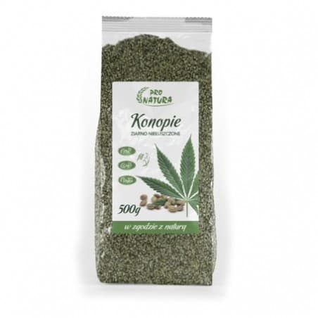 Konopie ziarno 500g