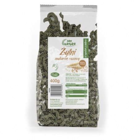 Makaron razowy żytni (świderek) 400g