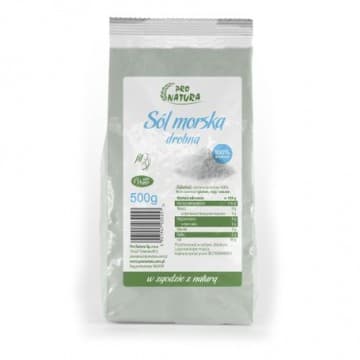 Sól morska drobna 500g