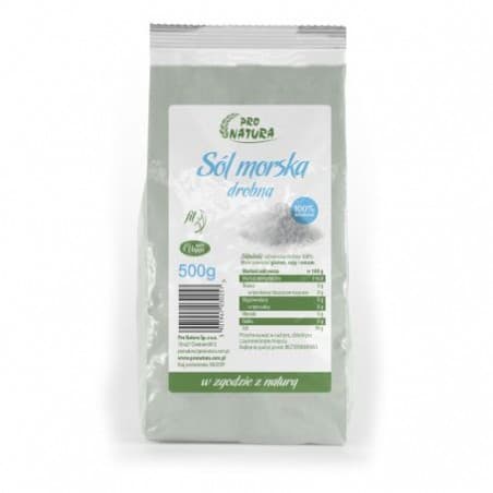 Sól morska drobna 500g