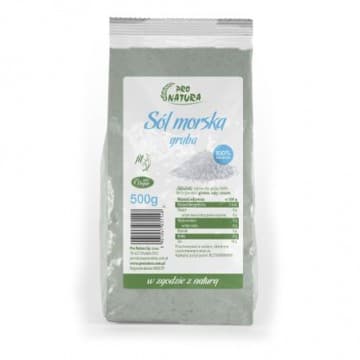 Sól morska gruba 500g