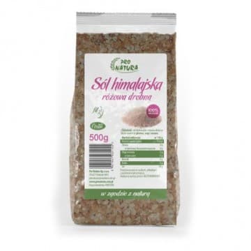 Sól himalajska różowa gruba 500g