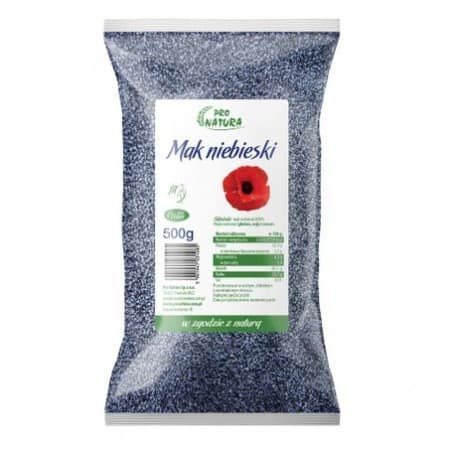 Mak niebieski 500g