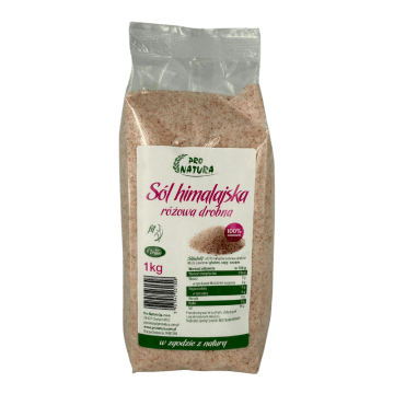 Sól himalajska różowa drobna 1kg
