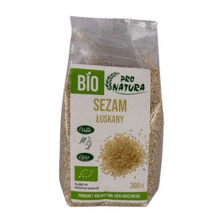 BIO sezam łuskany 300g