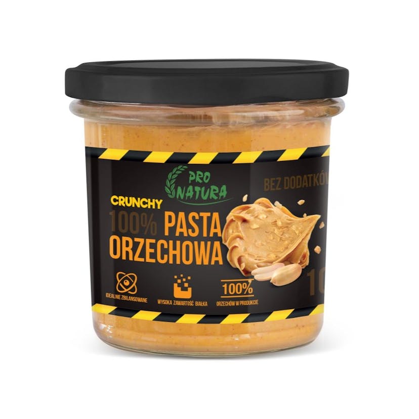 Pasta orzechowa 100% crunchy