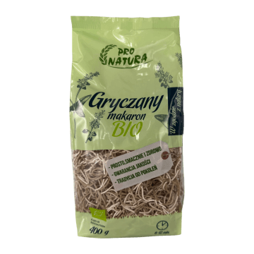 BIO Makaron gryczany (nitka) 400g